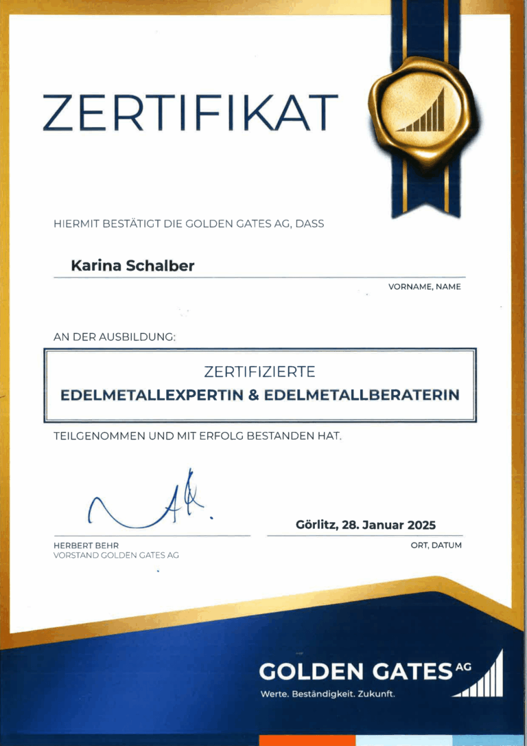 Zertifikat - Edelmetallberater-1